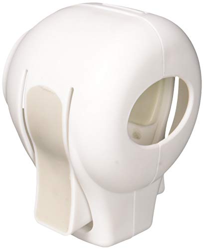 White Knob Lock - 2 Pieces