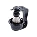 Aiweijia Set de brochas de afeitar,Kit de Afeitado 3 en 1 para Hombres Cepillo para Barba con soporte para maquinilla de afeitar y cuenco de afeitado para regalar el Día del Padre