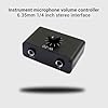 VBESTLIFE Passive Volume Control Attenuator, 1/4 Inch 6.35mm Stereo/Mono Audio Controller for Instruments Dynamic Microphones Studio Monitors #2