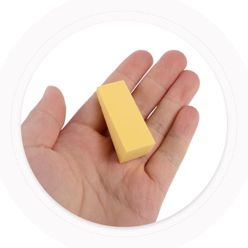90 Cuñas de esponja triangular para maquillaje y pintura artística de espuma 5
