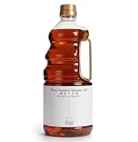 Emma Basic Geröstetes Sesamöl 100% Rein 1900 ml | Mechanisch Gepresst | Kein Mischöl | Intensiver Geschmack & Nussiges Aroma
