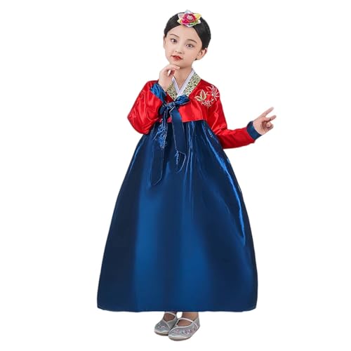 Vestido niña Hanbok coreano tradicional cosplay miniatura 3
