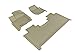 3D MAXpider Second Row Custom Fit All-Weather Floor Mat for Select Ford F-150 SuperCab Models - Kagu Rubber (Tan)