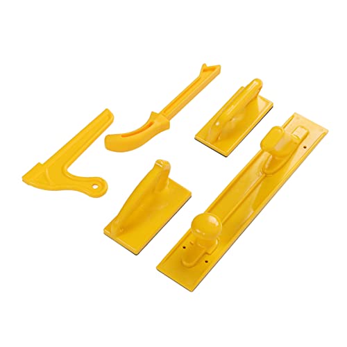 Miniatura 3 de Bloque De Empuje Para Sierra De Mesa, Palo De Empuje Para Sierra De Mesa, Juego De Herramientas Manuales Con Bloque De Empuje De Seguridad, 5 Piezas De Palos De Empuje Para