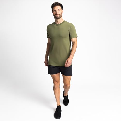SOFFE Unisex Adult Military Cotton Tee (3-Pack)
