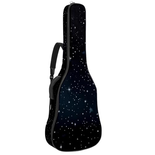Sac pour guitare universel 109 cm imperméable ciel étoilé noir