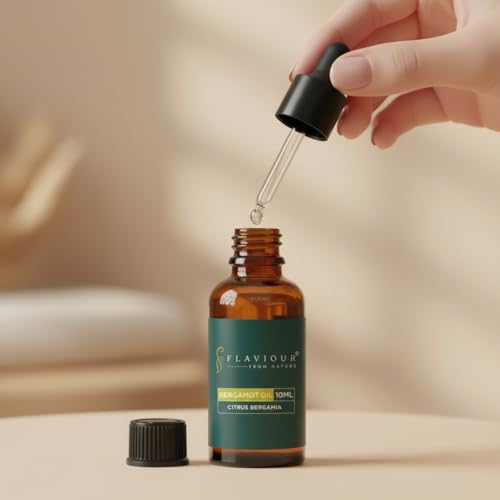 Aceite esencial de bergamota 10ml puro y natural miniatura 5