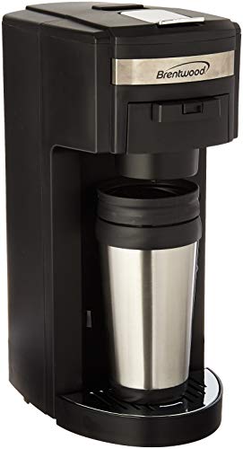 Brentwood Ts-114 Single-Serve Black Coffee Maker #TOP22