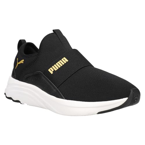 PUMA Womens Softride Sophia Slip On Running Sneakers Shoes - Black - Size 11 M2