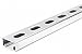 Slotted Standard 1-5/8 in x 13/16 in Strut Channel, Aluminum, 14 ga, 2 ft-Each