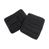 RoaQinFo 2 Pesas para muñecas y Brazos, Unisex, Multiusos, prácticas y cómodas para Entrenamiento de Fuerza con Peso, Ideales para Pilates y Fitness.