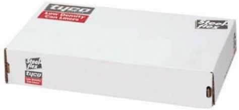 Berry Plastics 100CT 45GAL BLK Liner, Black