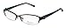 Thalia Corazonada Womens/Ladies Rx-able Must Have Designer Half-rim Rhinestones Eyeglasses/Eyewear (53-16-130, Brown / Teal)