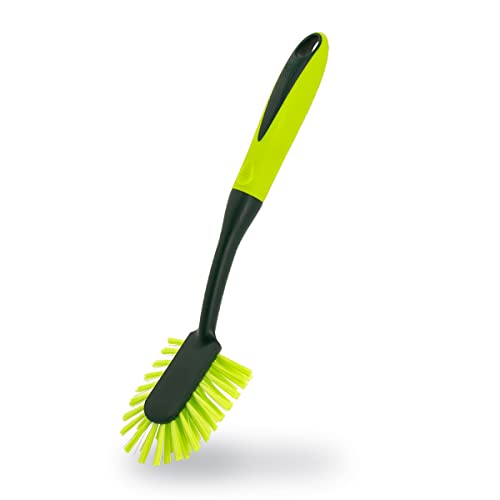Pine-Sol Long Handle Dish Brush Heavy Duty Kitchen Scrubber