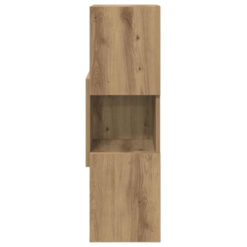 Meuble d'angle peu encombrant 25,5x25x80 cm pour ranger et décorer - 6