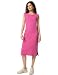 Street One Studio Midikleid mit Rundhals in Unifarbe