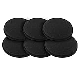 Kompost Behälter Filter, 6 Stück Aktivkohlefilter Set, Küche Aktiviert Kohlenstoff Filter, Für Biomülleimer Und Komposter Eimer (Runde Form)