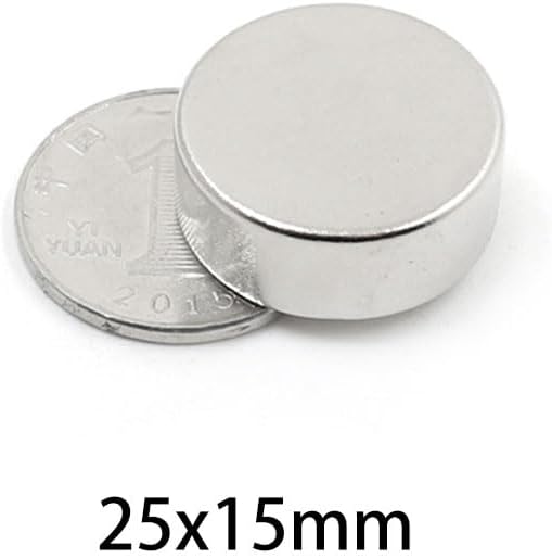 25x15mm Neodymium Round Disc magnetic magnet(5PCS)