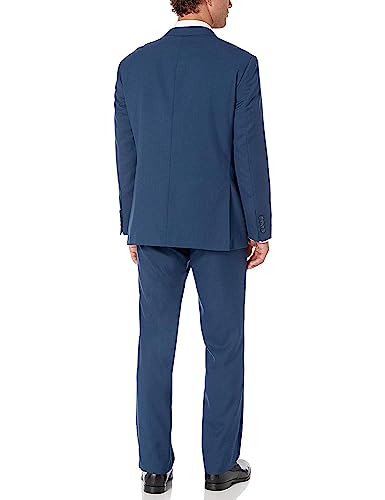 Adam Baker Men's Modern Fit Double-Breasted 2-Piece (Jacket & Pants) Suit - Colors3