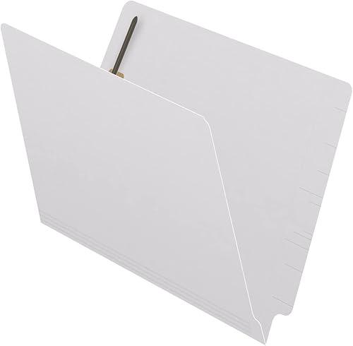 Carpetas de color de 14 puntos, pestaña final de 2 capas de corte completo, tamaño carta, 2 cierres en posición #1 y #3, blanco (caja de 50) disponible en Yaxa Peru