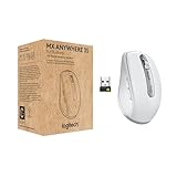 Clic souris silencieux: la même sensation de satisfaction, mais avec moins de bruit de clic (par rapport à la souris sans fil MX Anywhere 3) pour moins de distraction et plus de concentration