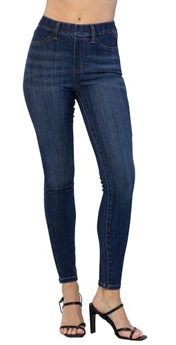 Judy Blue High Waist Patch Pocket Pull-On Skinny Jeans, 885392