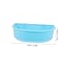 Happyyami Non-Spill Pet Bowl Hanging Dog Cat Bowl Plastic Pet Feeder Sturdy Raised