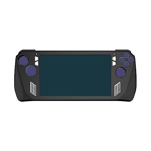 Protetor de console de silicone antiderrapante macio para console de jogos de substituição completa Ally para Rog Accessories D4z2