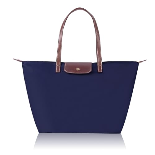 Questa borsa può essere ripiegata lungo la maniglia e la linea centrale per un facile utilizzo e può essere ben organizzata quando non c'è nulla nella borsa.