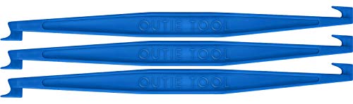 2 in 1 Outie Tool Aligner Remover for Invisible Braces | Easily and Safely Removes Top & Bottom Trays | 7 Count (Sky Blue/Neon Green)