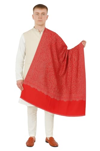 Image of Men's Kashmiri Wool Jamawar Shawl