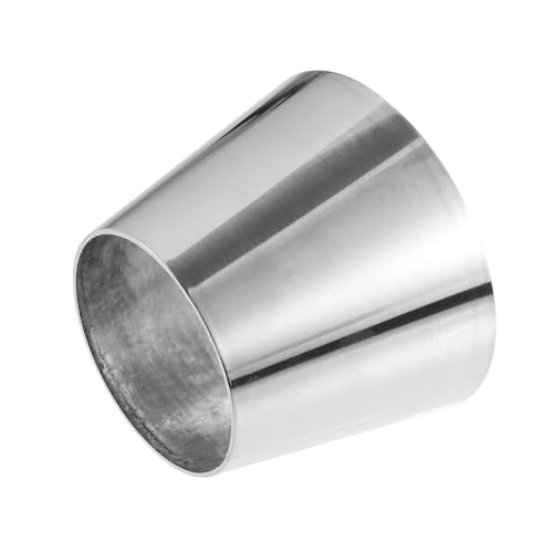 X AUTOHAUX Car Mandrel Exhaust Bend Elbow Pipe 304 Stainless Steel Concentric Reducer 3