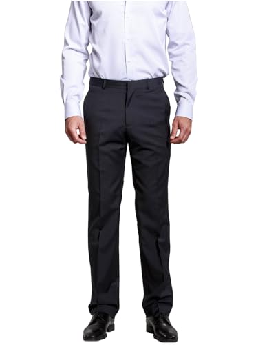 HBDesign Gentleman's Elegance Men's 2 Button Notch Lapel Pinstripe Suit4