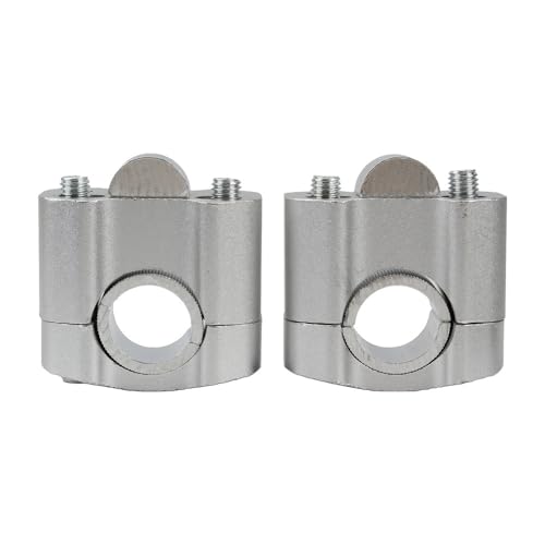 Adaptador universal de abrazadera para manillar de motocicleta de 22 mm y 28 mm para cross
