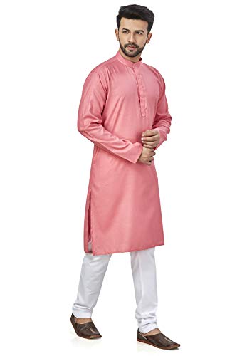Image of BE ACTIVE Linen Blend Solid Pattern Trendy Comfortable Stylish Full Sleeve Kurta Men's Ethnic Wear