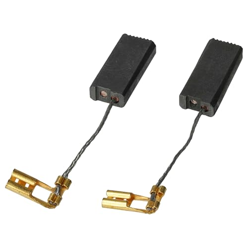vhbw 2x spazzola carbone 5 x 10 x 23mm compatibile con Bosch GSH 3 E 0611320737 scalpellatore