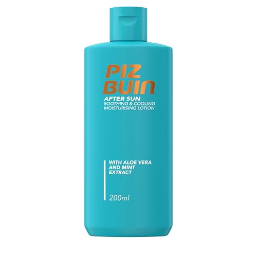 Piz Buin After Sun Soothing & Cooling Moisturising Lotion, hautberuhigend, kühlend und Feuchtigkeitsspendent, hilft Bräune zu erhalten 1