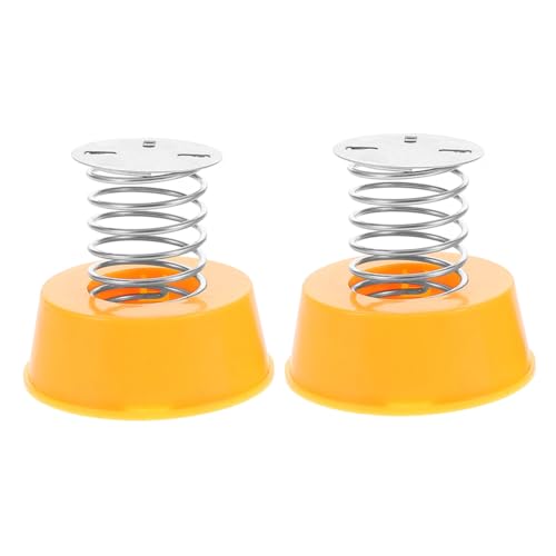 TOKIDNY 2pièces Figurines à Ressort pour Tableau De Bord Voiture Base Bobblehead Vibrante Ornements Secouant La Tête pour Décoration Intérieure Et Accessoires Ludiques