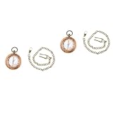Taschenuhr mit kette – fungiert als feines geschenk für familien, tolle geschenke zu weihnachten, geburtstag, jahrestag, vatertag, freunden, lehrern und mehr.