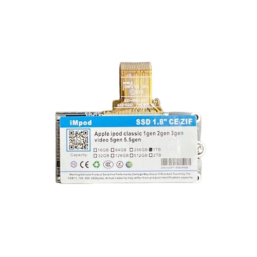 ZENAHA 1TB ZIF CE Interface SSD for iPod 5th gen...