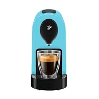 Tchibo Cafissimo „Pure plus“ Kaffeemaschine Kapselmaschine inkl. 30 Kapseln für Caffè Crema, Espresso und Kaffee | 0,8l | 1250 Watt | 11,9 x 33,7 x 24 cm | Limited Edition Tropical Breeze – Ansicht 2