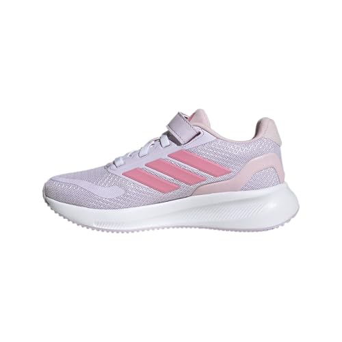 Image of adidas Kids' Marvel Run Falcon 5 Elastic Lace & Strap Shoe