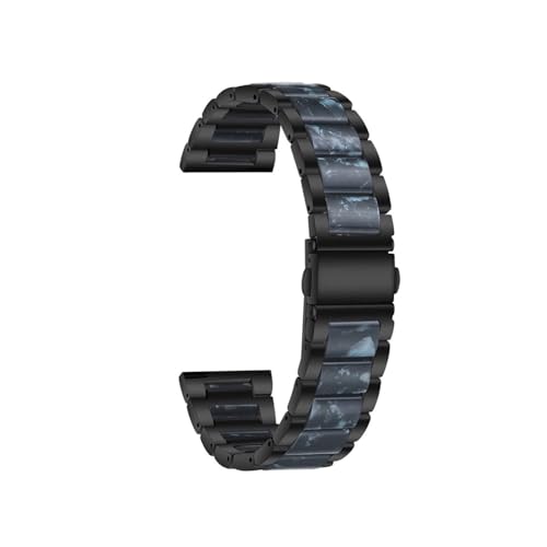 22mm 20mm���������x���g�ɓK������Garmin Venu 3 2 1/Venu 2 Plus/SQ/Vivoactive 4(Black Style4,22mm)