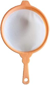 Plastic Juice Strainer 7 Number 33 CMS Long And 17 CMS Diameter Strain Jali Chalni/Soup/Mango Ras, Orange