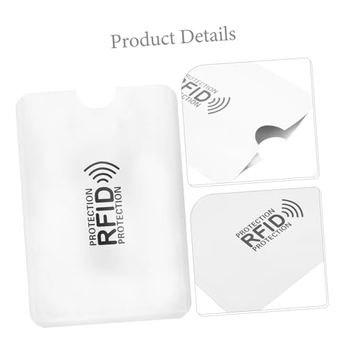 10pcs Aluminum Degaussing Holder Protector Id Sleeve Shield Theft Case for Payment Protection3