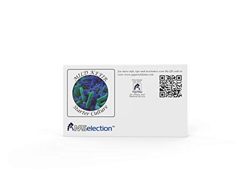 Kefir Starter Cultures - Pack of Freeze-Dried Culture Sachets For Creamy and Mild Milk Kefir (12 sachets)