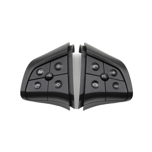 Boutons commande au volant Benz W164 W251 commutateur voiture noir 16482079107379