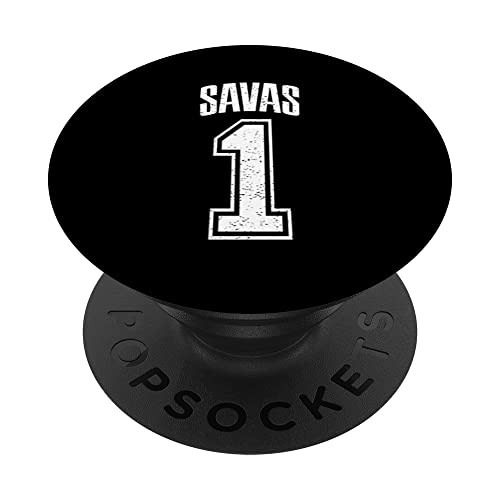 Savas Supporter Numéro 1 Greatest Fan PopSockets PopGrip Interchangeable