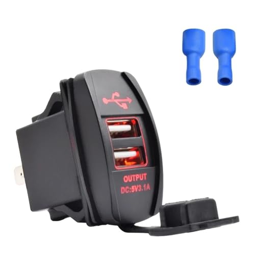 Cargador rápido para coche de 12V 24V ideal para viajes largos en familia con USB