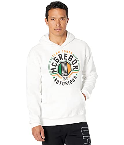 UFC Team Conor McGregor Arch Hoodie White SM